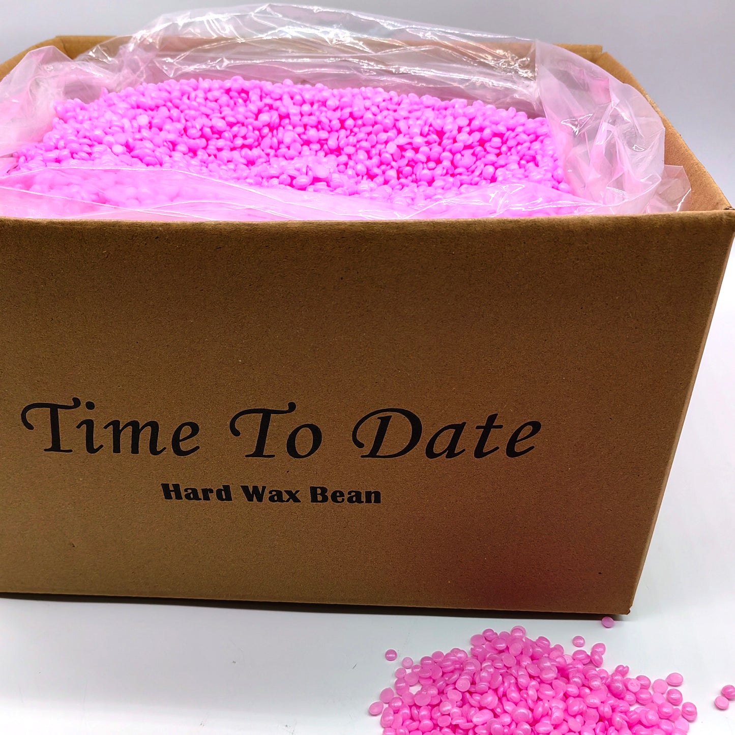 Factory price 12kg 26.4LB bag Premium glitter pink strip less Hard Wax Beads Professional Bulk rosin free cera depilatoria