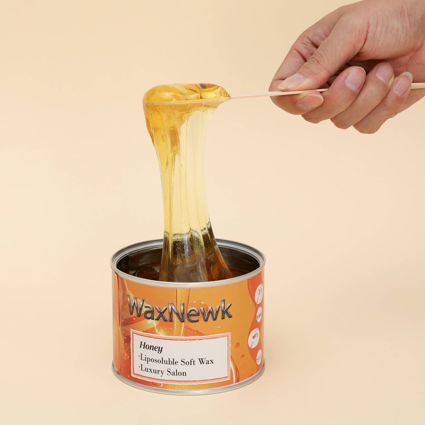 WaxNewK WAX fatory sale 400g honey liposoluble soft warm painless wax