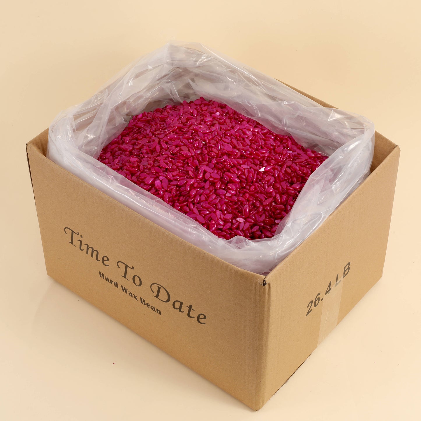 12kg 26.4lb 26.4 Pounds Strip Less Hypoallergenic Premium Rosin Free Glitter Unscent Violet Bulk Water Drop Shape Depilatory Wax