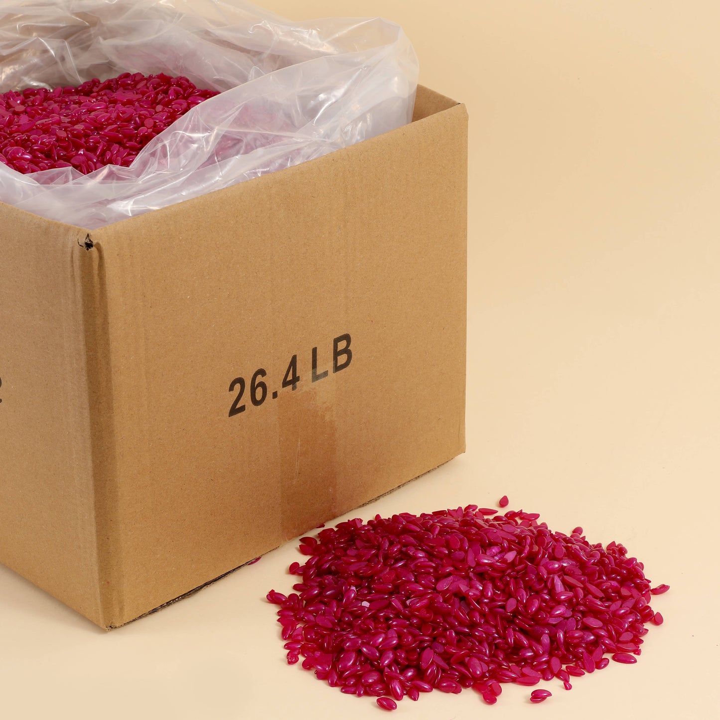 12kg 26.4lb 26.4 Pounds Strip Less Hypoallergenic Premium Rosin Free Glitter Unscent Violet Bulk Water Drop Shape Depilatory Wax
