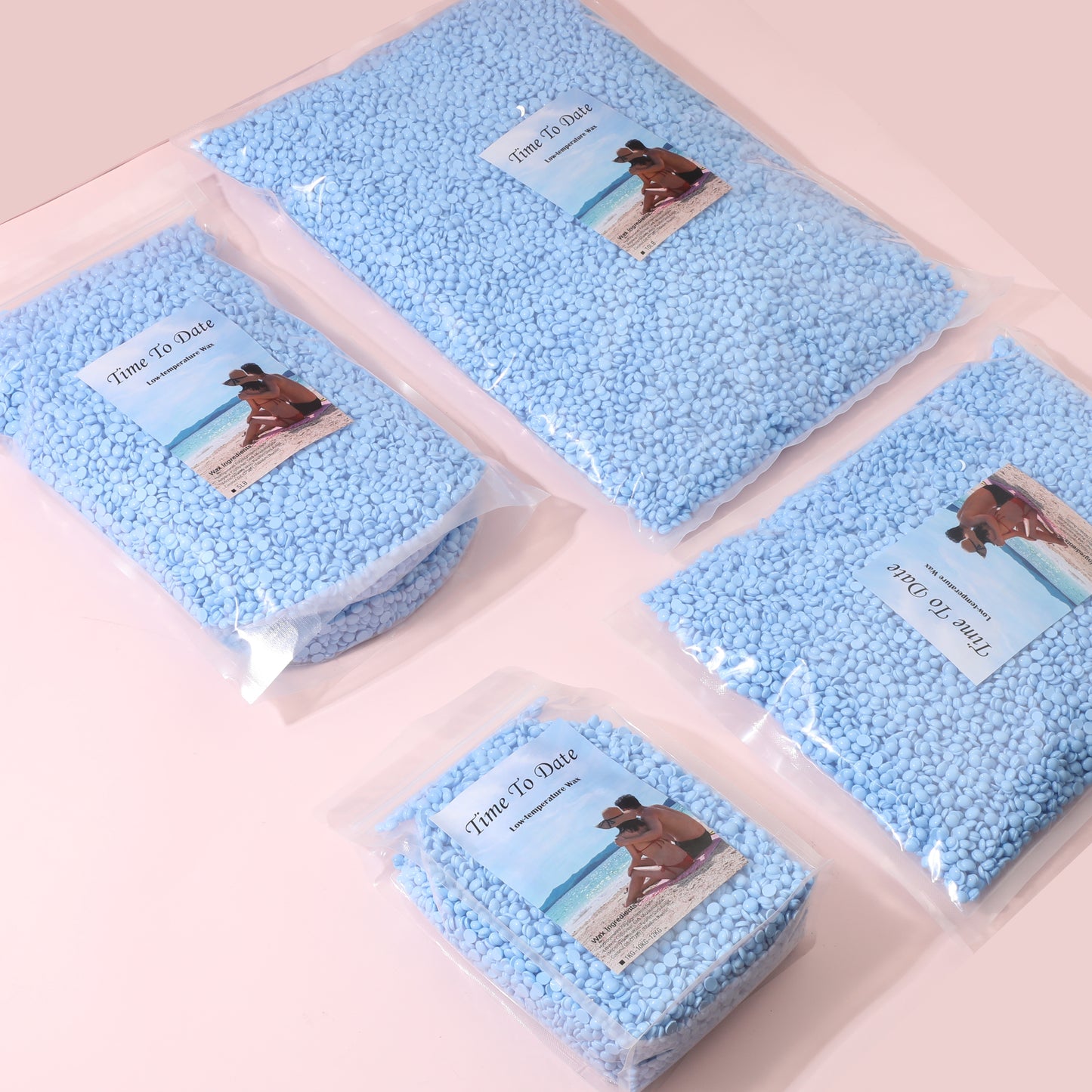 WaxNewK 5 Pound 5lb Supplies for Professionals Hard Wax Beads Hair Removal Depilatory Wax Beans