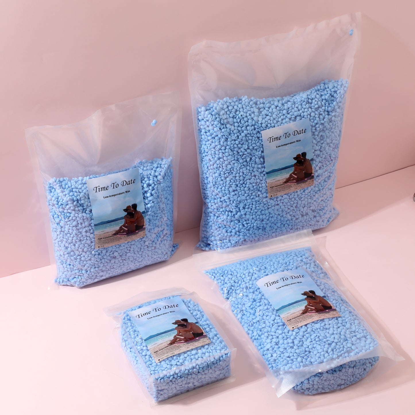 WaxNewK 5 Pound 5lb Supplies for Professionals Hard Wax Beads Hair Removal Depilatory Wax Beans