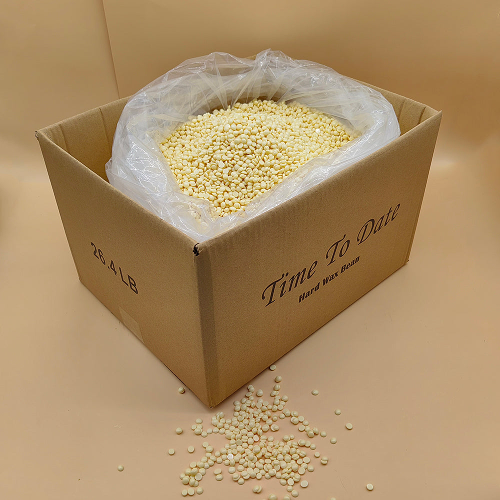 12kg White Chocolate Hard Wax Bean Painless Bean Wax for Smooth Hair Removal for Womens, Girls & College Guys cera depilatoria