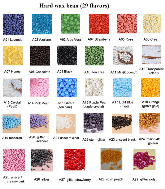 Hard wax beans