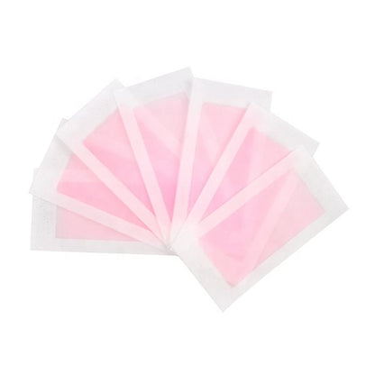 Doll Wax Ready use Pink Cold Wax Strips convenience foot leg arm Body Use Wax Strips for Hair removal