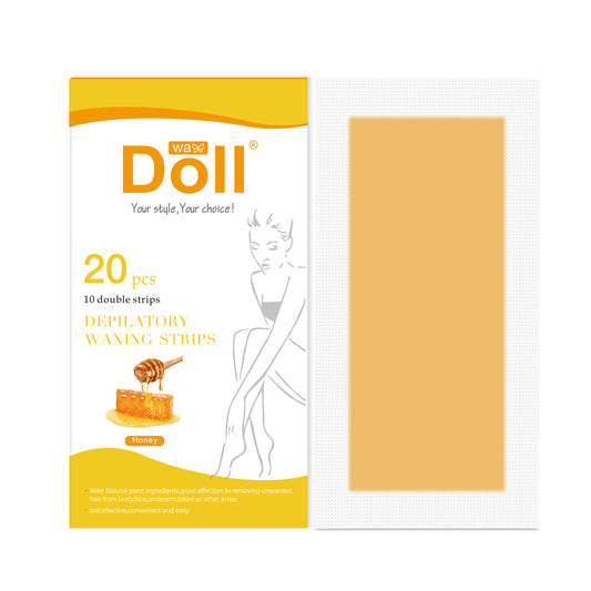 Doll Wax Best Sell Products depilatory Honey Wax Strip waxing strips for body hair removal