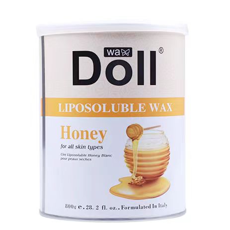 Doll Wax Factory supplier Hot sale 800g warm Wax Products for Hair Removal Honey soft Wax