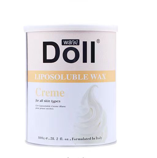 DOLL WAX 800g hair removal crreme flavor tropical soft warm wax natural depilatory can liposoluble wax