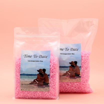 1kg rosin free Sparkle pink hypoallengic wax for sensitive skin