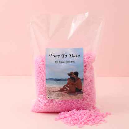 1kg rosin free Sparkle pink hypoallengic wax for sensitive skin