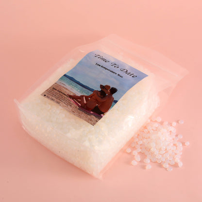 1kg Rosin free transparent low melting point viscous strong waxing solid clear wax