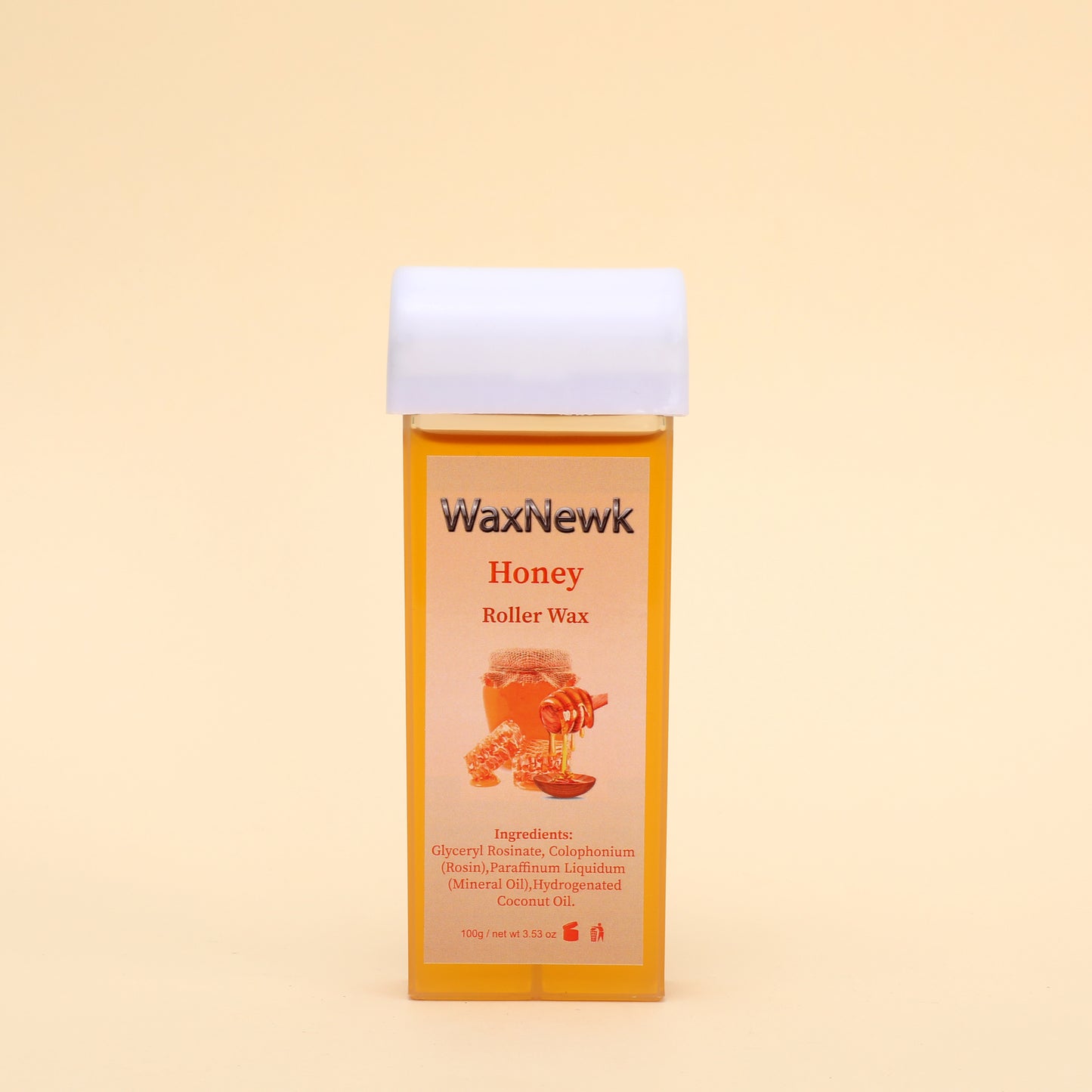 WaxNewK factory sale sensitive 100ml honey soft Roll on Wax Cartridge