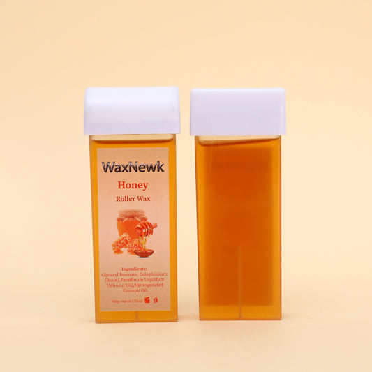 WaxNewK factory sale sensitive 100ml honey soft Roll on Wax Cartridge