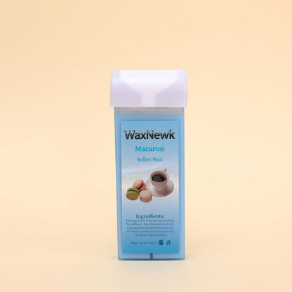 100g Depilatory Wax smooth refill rosin free macaron Roll On Hot Refills Body Hair Removal leg back Waxing Cartridge
