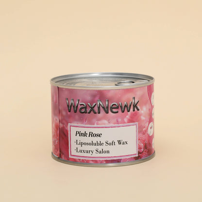 WaxNewK Wax 400g pink rose Hair Removal warm Wax soft in tin can liposoluble wax