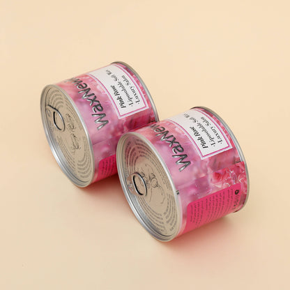 WaxNewK Wax 400g pink rose Hair Removal warm Wax soft in tin can liposoluble wax