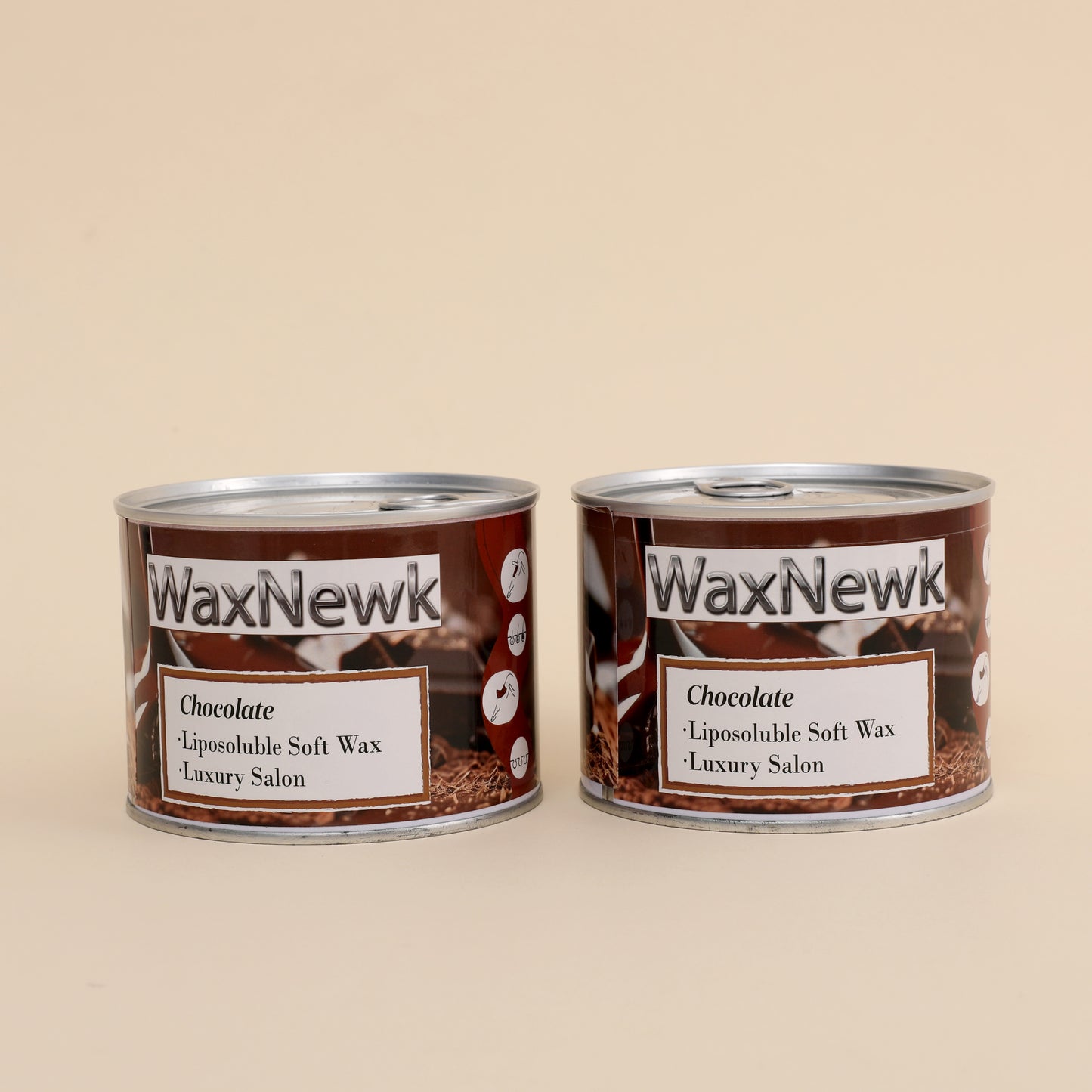 WaxNewK 400g Soft in Tin Depilatory Bikini Brazilian Waxing chocolate Hair Removal for Sensitive Skin warm wax liposoluable