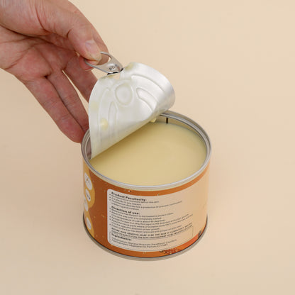 WaxNewK Wholesale Home Use Brow And Facial Hair soft warm wax 400g banana tin can depilatory Removal Wax