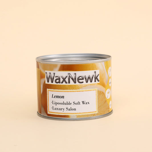 WaxNewK 400ml brazilian bikini depilatory waxing can in tin depilation 400g lemon warm liposoluble hair removal soft wax