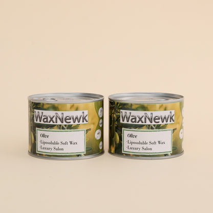 WaxNewK 400g olive flavor good quality hair removal wax red depilatory soft wax tin cans cera depilatoria