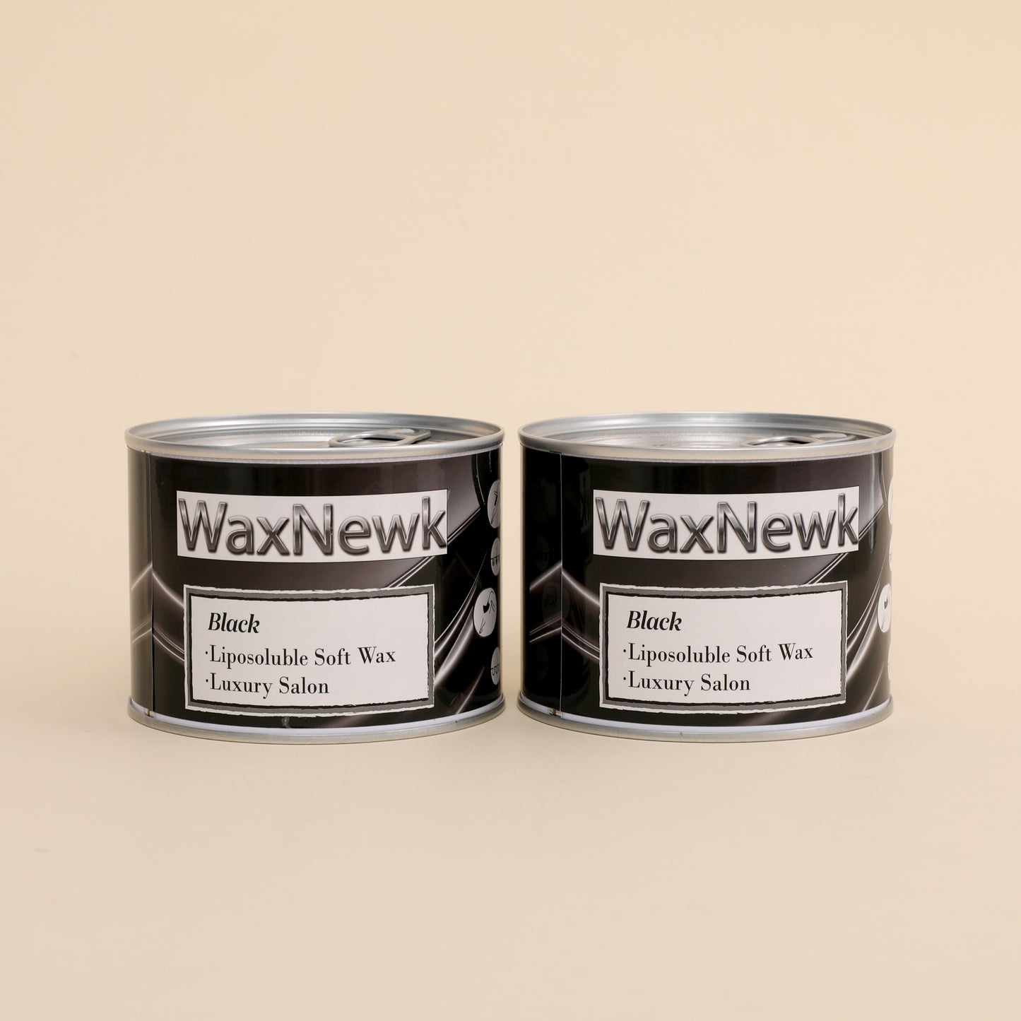 WaxNewK wholesale 400g black warm Wax Products for Hair Removal black soft Tin liposoluble soft body wax