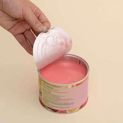 WaxNewK Wholesale best 400g mix fruit tin can depilatory warm soft wax for hair removal