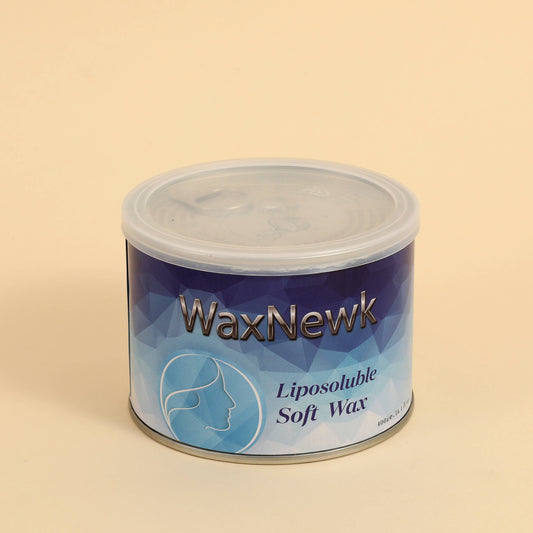 WaxNewK Tea Tree Rose Bikini Depilatory Waxing Can in Tin Depilation 400g Cream Warm Hair Removal Soft Wax