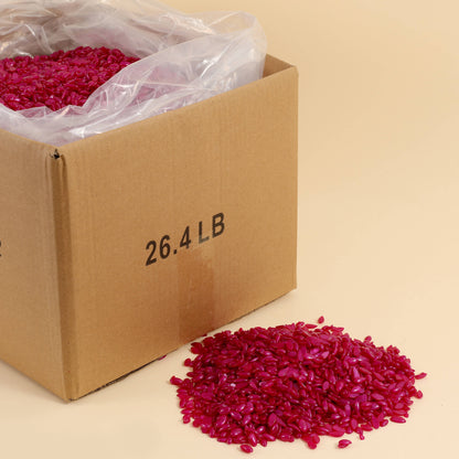 12kg 26.4lb 26.4 Pounds Strip Less Hypoallergenic Premium Rosin Free Glitter Unscent Violet Bulk Water Drop Shape Depilatory Wax
