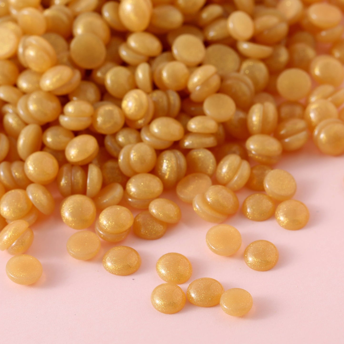 Doll Wax Pearlescent rosin gold depilation wax beans 1kg glitter wax golden hard solid hard depilation 1000g