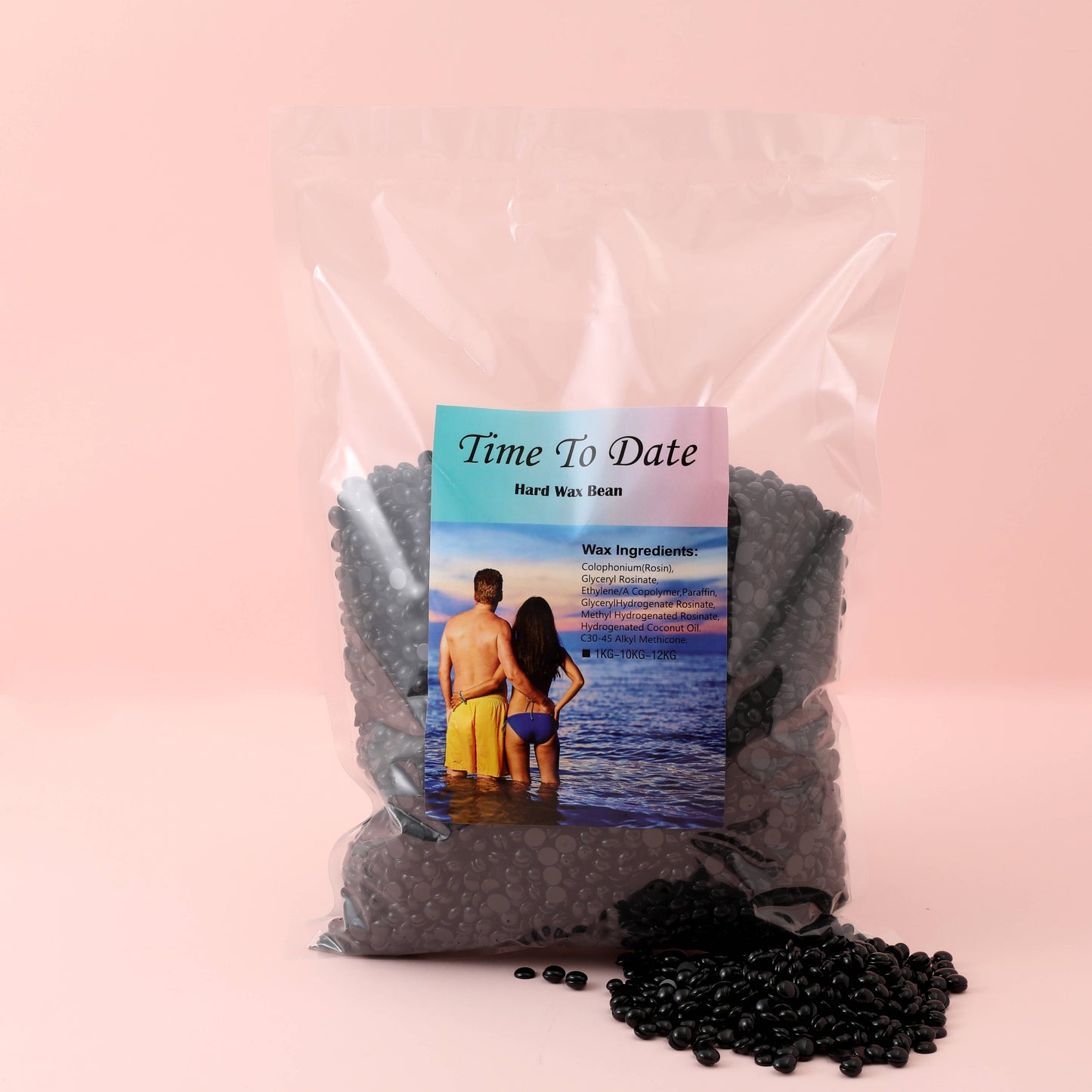 1kg men's waxing black depilatory face body thick coarse painless hair removal depilatory wax beans hard beads