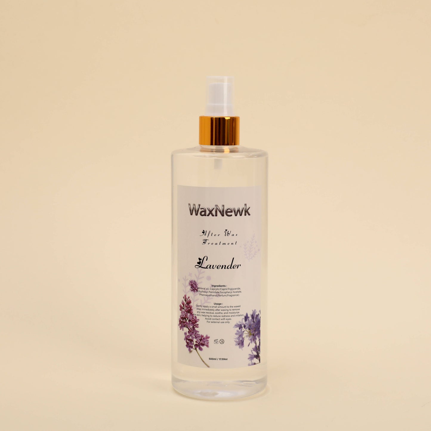 Skin Care Wax Oil Essential 500ml after Wax Treatment Spray after Wax Treatment Oil for Salon Spa