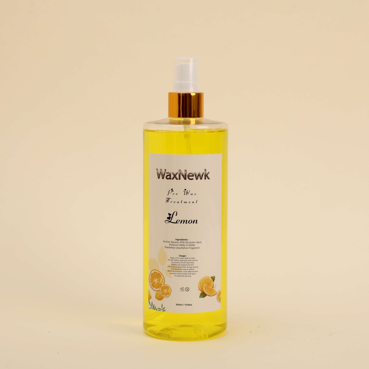 Skin Care Wax Oil Essential 500ml Pre Wax Treatment Spray before Wax Treatment Oil for Salon Spa