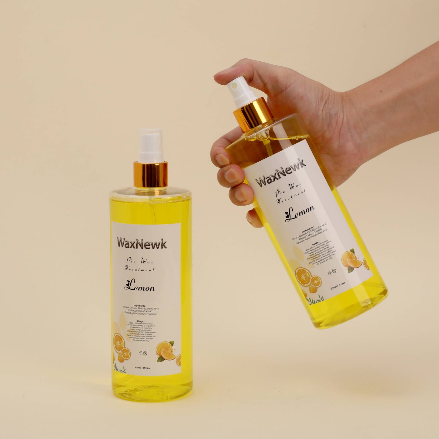 Skin Care Wax Oil Essential 500ml Pre Wax Treatment Spray before Wax Treatment Oil for Salon Spa