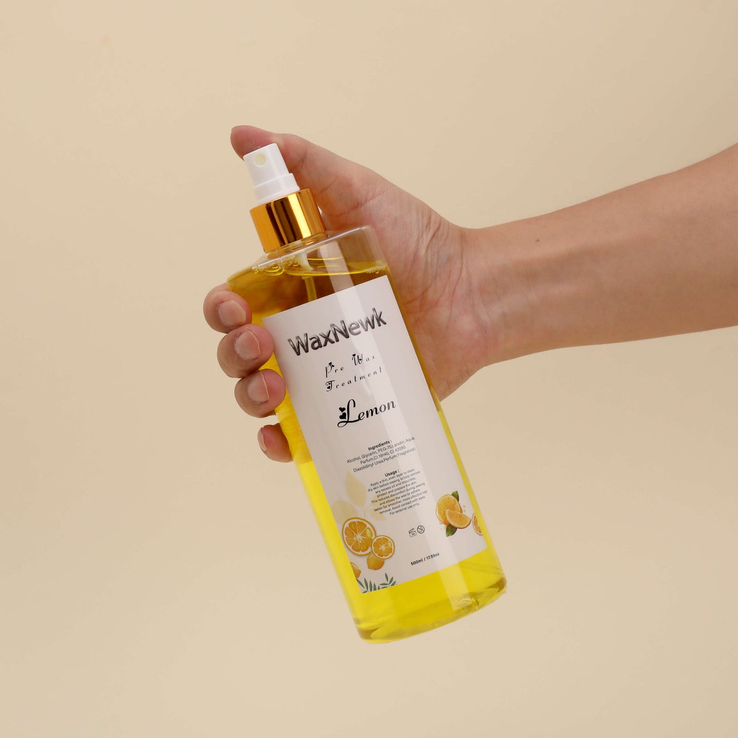 Skin Care Wax Oil Essential 500ml Pre Wax Treatment Spray before Wax Treatment Oil for Salon Spa