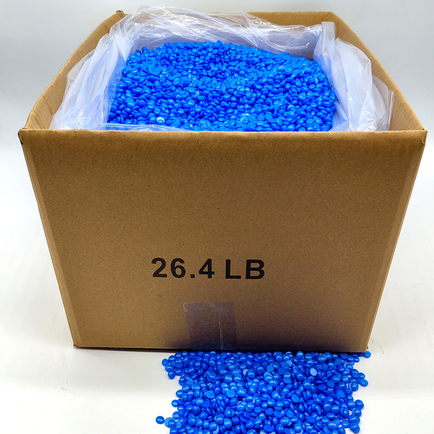 12kg 26.4LB per bag Spa Choice No Rosin Sea Blue Gel Hard Wax Beads