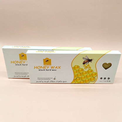 Doll Wax 500g paper free hair removal square wax Body Hair Removal Hard honey hard Wax Block