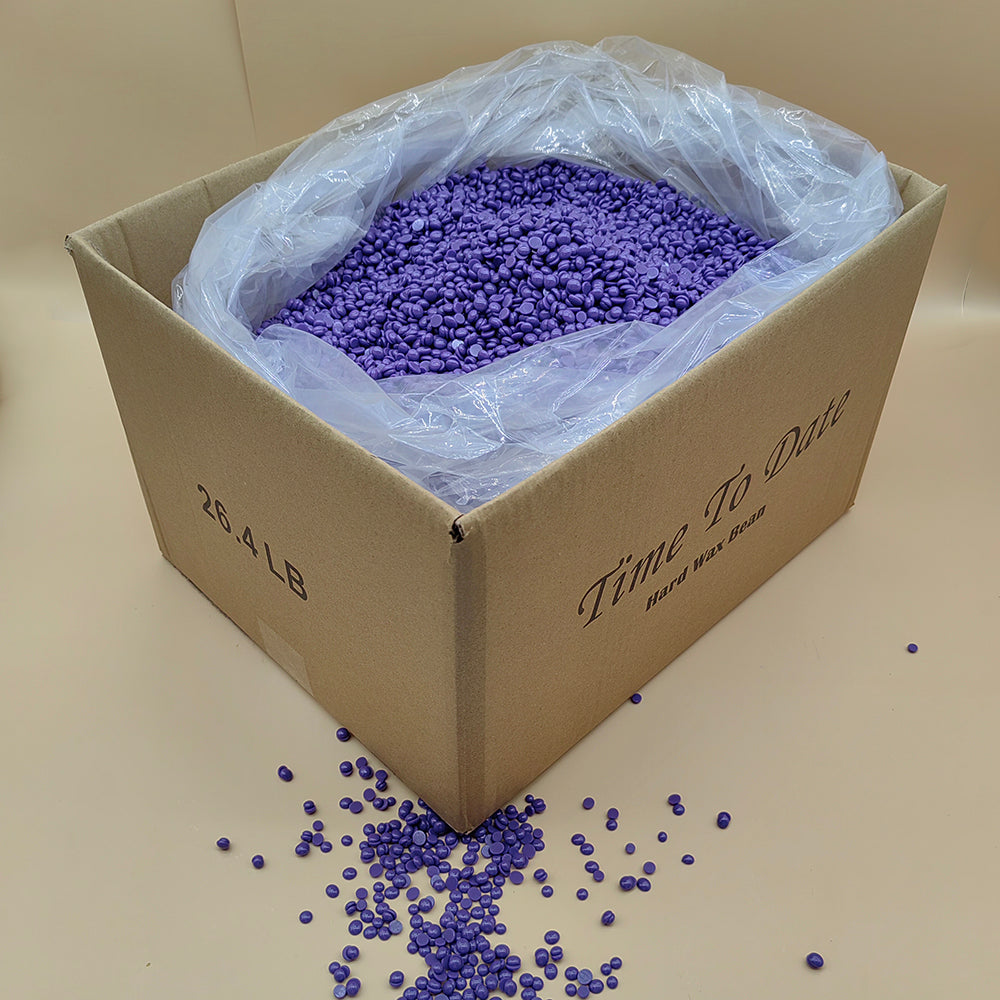 12kg 26.4lb Lavender Hard Wax Beads for body Hair Removal Bulk Brazilian Waxing Beans for Coarse Hair cera depilatoria