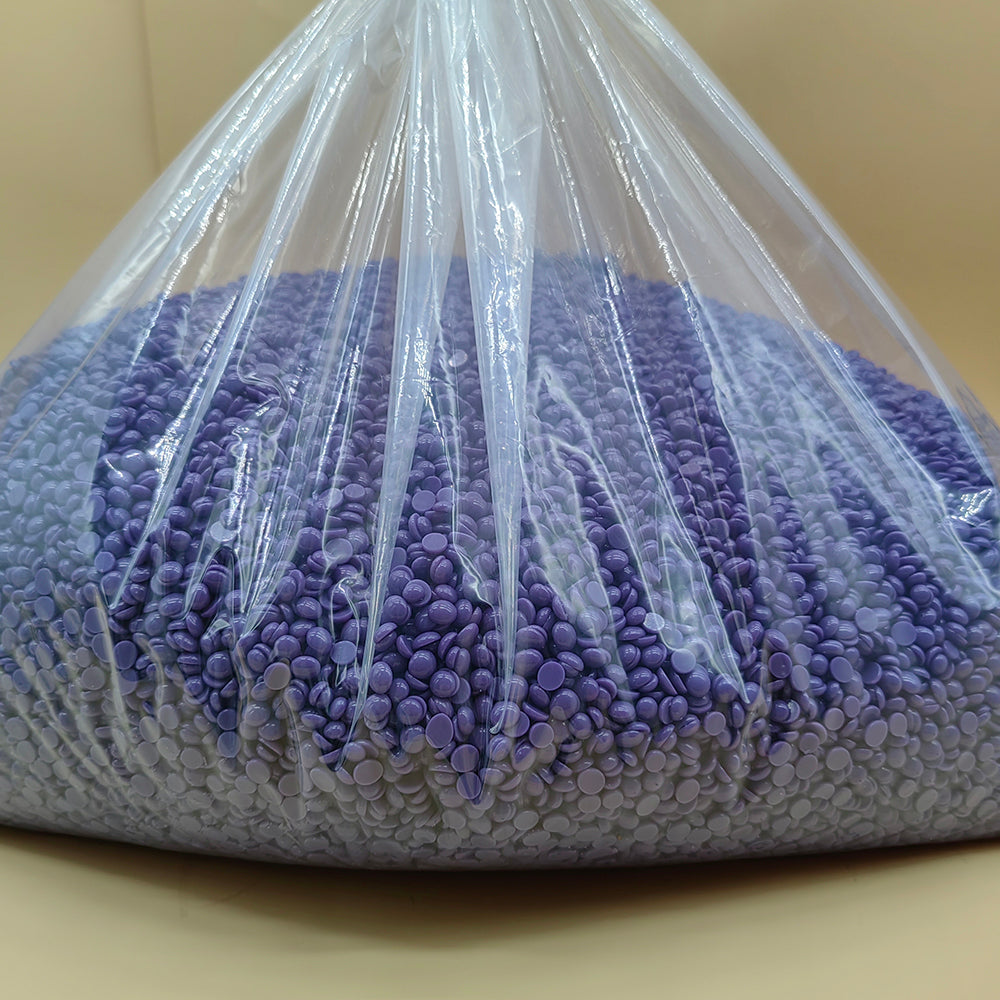 painless purple professional hard wax beads bulk 22lb 10kg lavender cera depilatoria