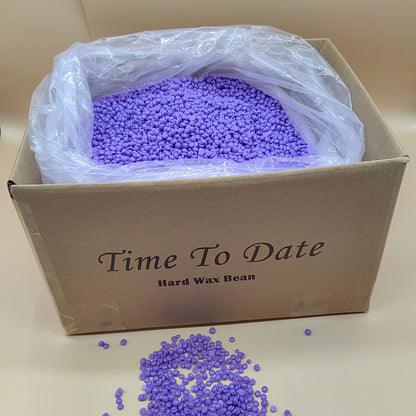 12kg 26.4LBS rosin free glitter lavender purple color beauty spa choice stripless wax