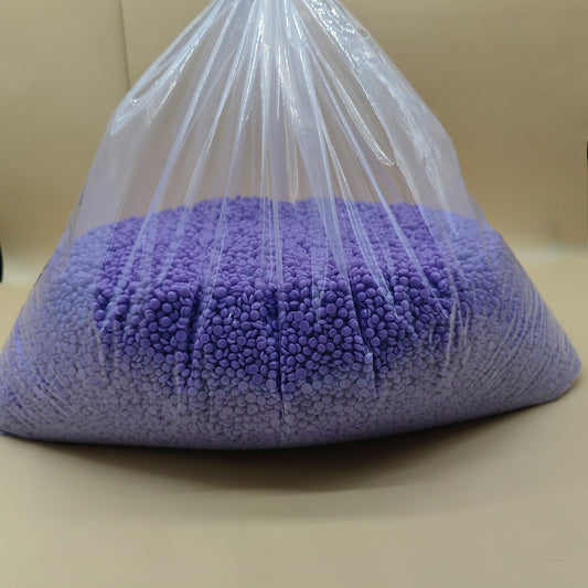 10kg 22LBS rosin free glitter lavender purple color hypoallergenic premium cera depilatoria