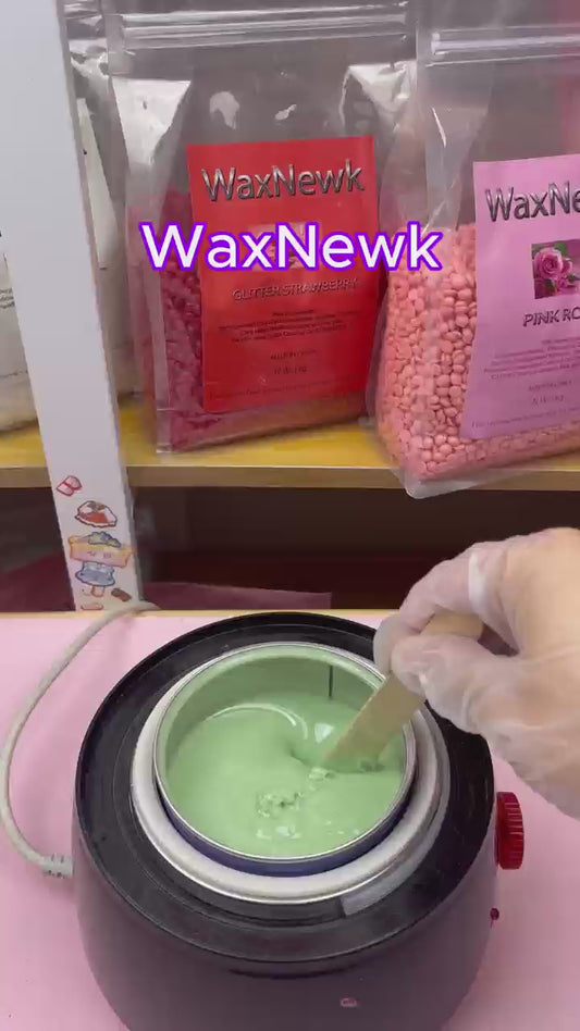 WaxNewK Tea Tree  Bikini Depilatory Waxing Can in Tin Depilation 400g Cream Warm Hair Removal Soft Wax